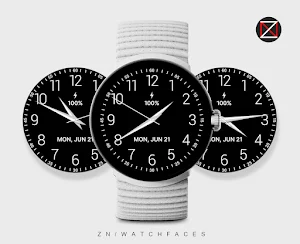 Minimalist Analog M Watch Face Screenshot 1