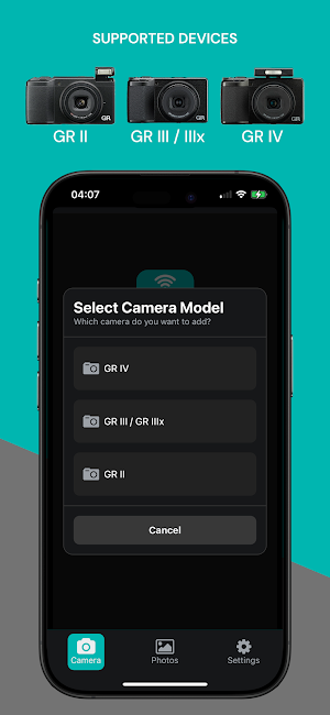 GR Control: Ricoh GR Remote Screenshot 2