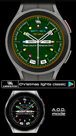 LMwatch Xmas lights classic Screenshot 0
