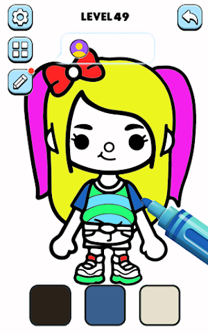 Toca Boca life Coloring Book Screenshot 0