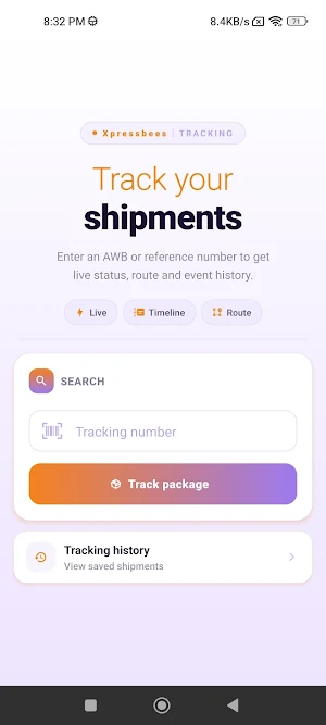 Xpressbees Tracking Screenshot 0