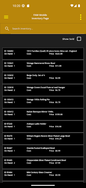 Forsyth Antiques & More Vendor Screenshot 1