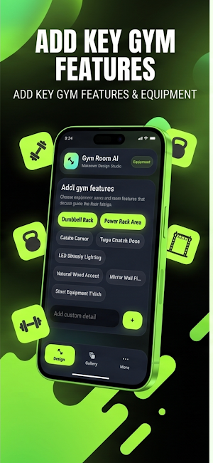 AI Gym Room Interior Makeover Screenshot 3