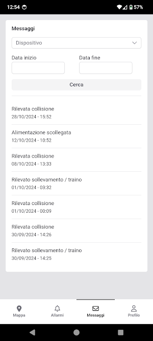 Steel Covers Tracker Screenshot 2