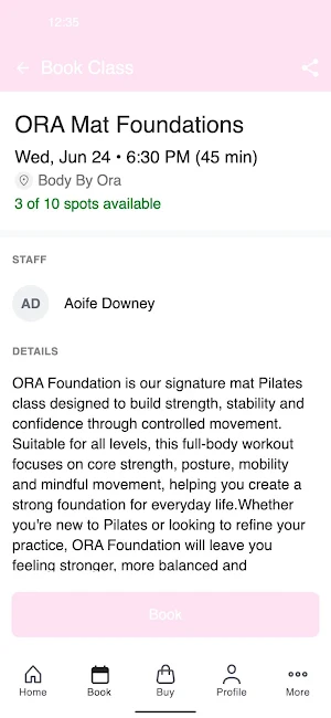 Body By Ora Screenshot 2