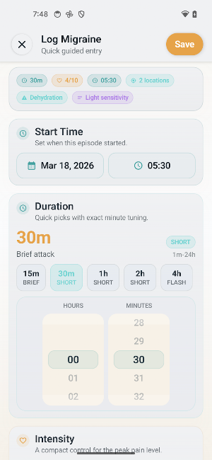 MigraInsight Screenshot 3