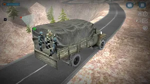 Army Truck Checkpost Drive 3D Screenshot 2