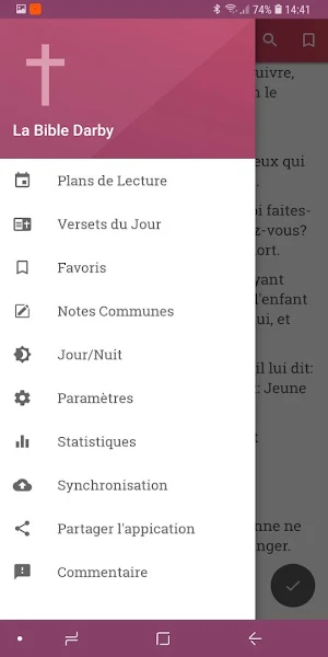 Bible Darby en Français Screenshot 0