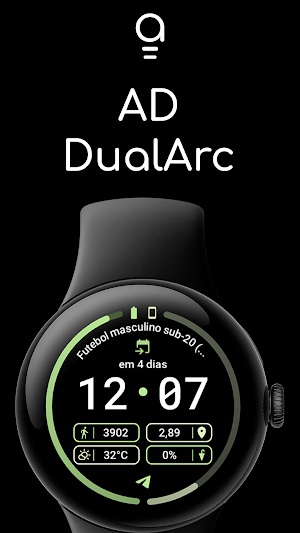 AD DualArc - Watch Face Screenshot 0