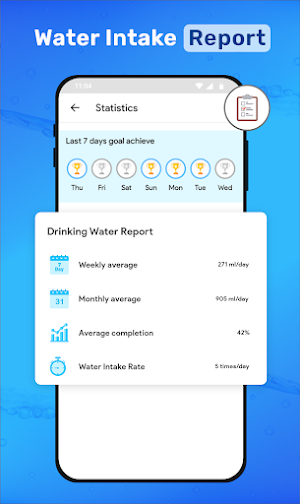 Drink Water Reminder & Tracker Screenshot 2