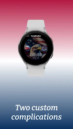 USA - American Watch Face Screenshot 0