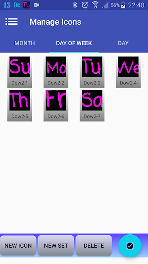 DateBar - date in status bar Screenshot 3