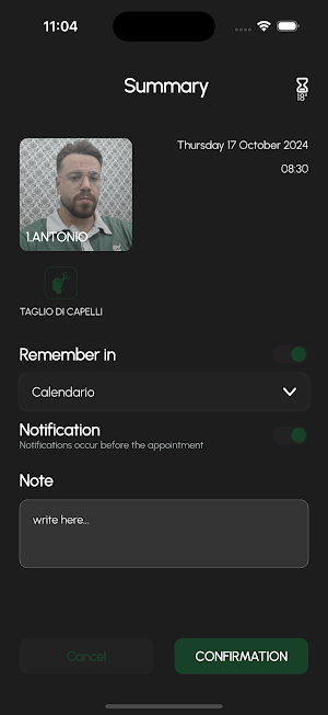 PETRUCCI barber salon Screenshot 3