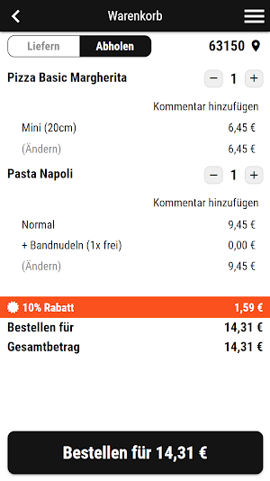 Smiley Food Heusenstamm Screenshot 1
