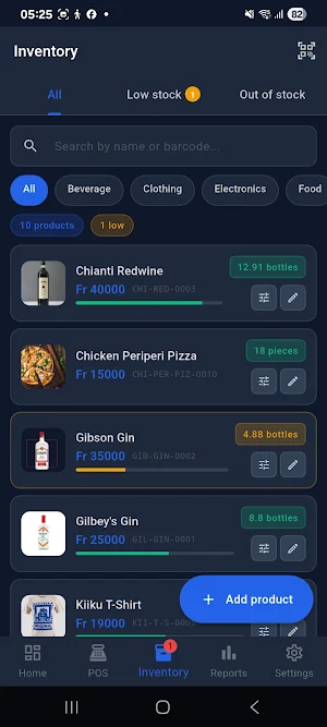 ZaraPOS Screenshot 2