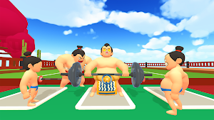Idle Lifting: Sumo Wrestling Screenshot 2