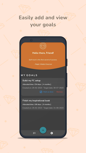 Goal Quest: Achieve Your Goals Screenshot 0