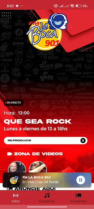 FM La Boca 90.1 Screenshot 2