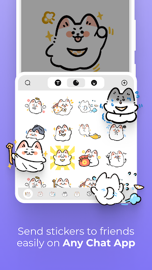 Sticker Keyboard WAStickerApp Screenshot 0