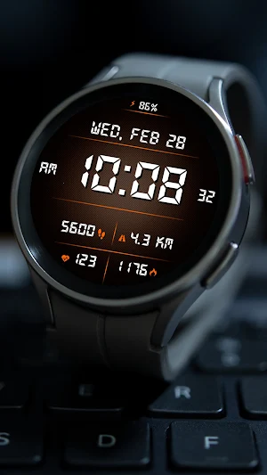 Digital Sport NS01 Watch face Screenshot 2