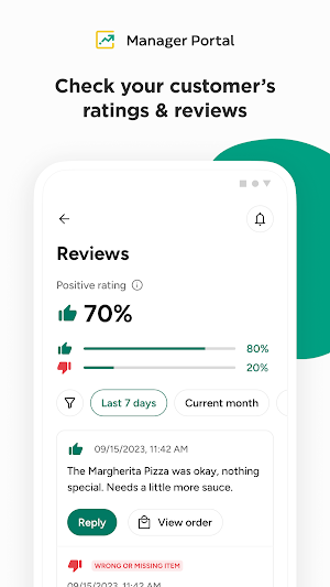 Glovo Manager Portal Screenshot 2