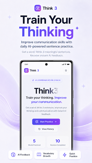 Think3 - Communication Trainer Screenshot 0