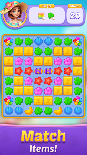 Tropic Match! Screenshot 2