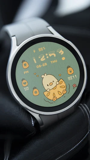 Pineapple Duck ZKin Watch Screenshot 1