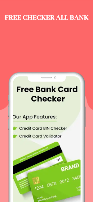 Credit Card Cheker Number Screenshot 2