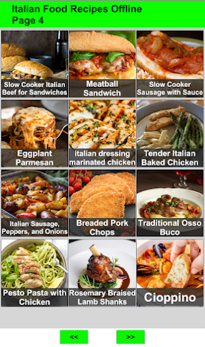 Italian Recipes Offline Screenshot 2