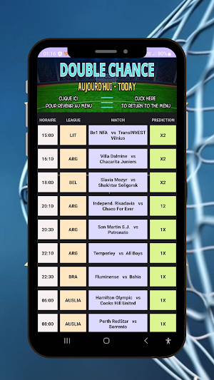 Predictions Football Paris Screenshot 2