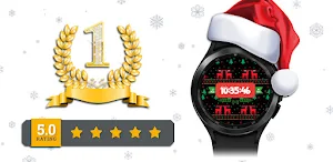 Watch Face Christmas wear OS Screenshot 0