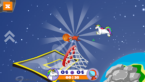Space Dunk Basketball Screenshot 2