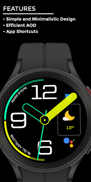 night 33 - watch face Screenshot 1