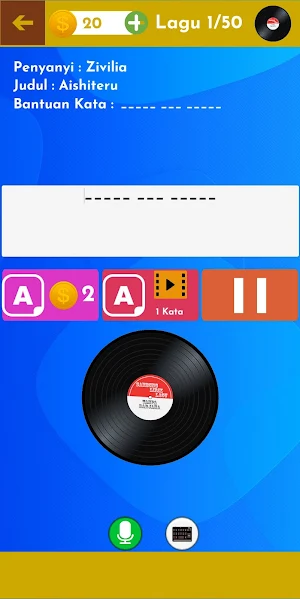 Sambung Lirik Lagu Screenshot 1