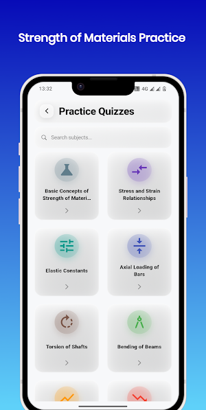 Strength of Materials Practice Screenshot 1