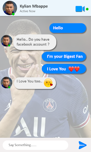 Mbappy Fake Video Call Screenshot 2