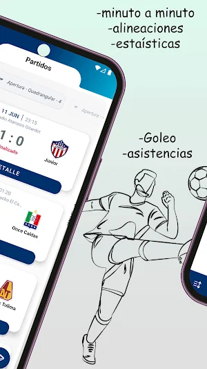 Fútbol Pro Colombia Screenshot 1