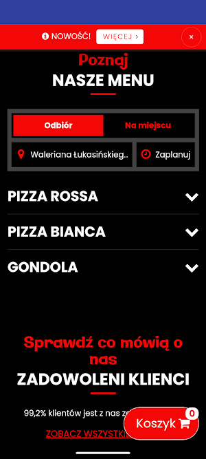 PIZZA2GO Szczecin Screenshot 0