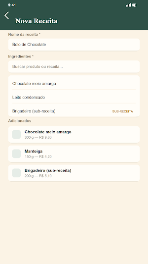 CMV Receitas Screenshot 1