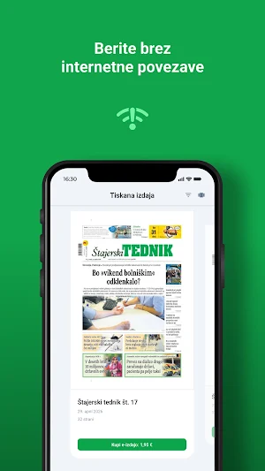 Štajerski tednik Screenshot 1