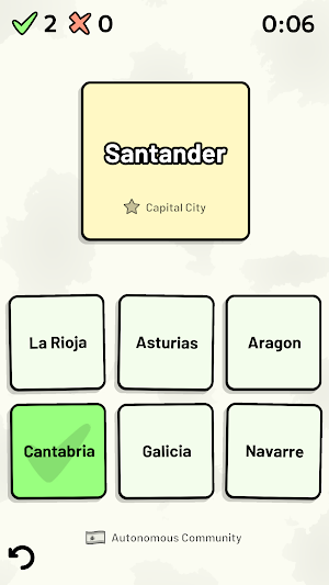 Autonomous Communities of Spain Quiz Screenshot 3