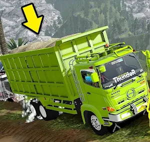 Mod Bussid Truck Pasir 2024 Screenshot 1