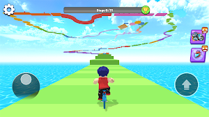 Bike Jump Master: Obby Game Screenshot 0