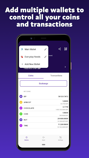 BIP Wallet Screenshot 2