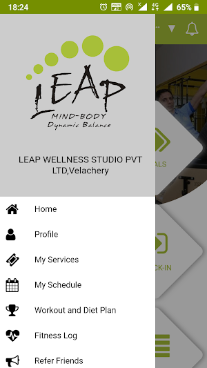 Leap Wellness Studio Screenshot 2