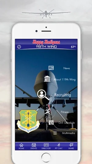 119th Wing, ND Air Guard Screenshot 1