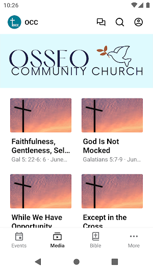 Osseo Community Church Screenshot 1