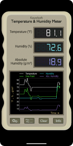 Temperature and Humidity Meter Screenshot 3