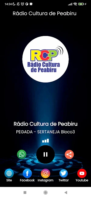 Rádio Cultura de Peabiru Screenshot 1